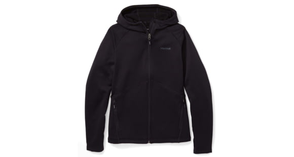 Marmot Olden Polartec Hoody - Women's, Black, Large, 13290-001-L