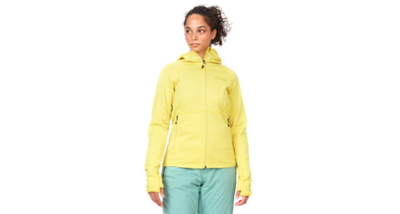 Marmot Olden Polartec Hoody - Women's, Limelight, Extra Small, M13186-21536-XS