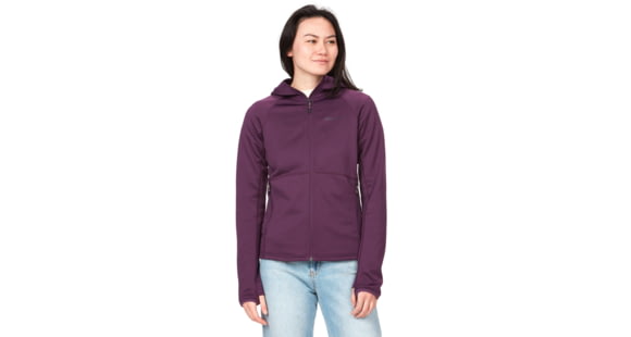Marmot Olden Polartec Hoody - Women's, Purple Fig, Large, M13186-22260-L