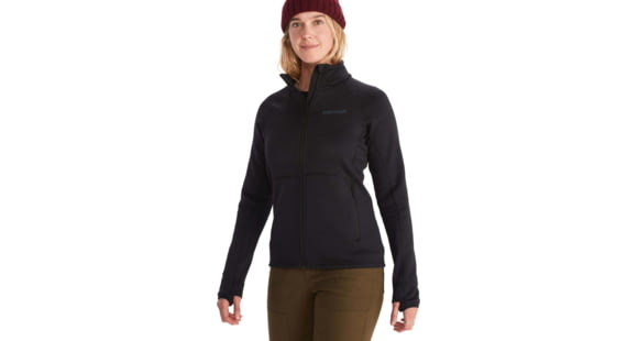 Marmot Olden Polartec Jacket - Women's, Black, Extra Small, M13185-001-XS