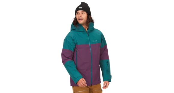 Marmot Orion GORE-TEX Jacket - Men's, Dark Jungle/Purple Fig, Extra Large, M13113-22482-XL