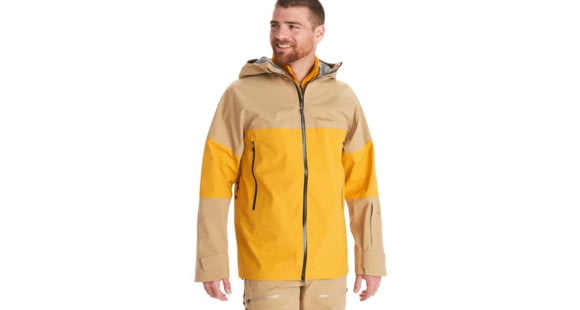 Marmot Orion GORE-TEX Jacket - Men's, Shetland/Yellow Gold, 2XL, M13113-20696-XXL