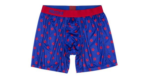 Marmot Performance Boxer Briefs 6 Inch - Men's, Dot, Medium, 10460-8735-M