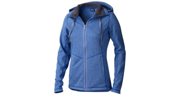 Marmot Phoebe Hoody - Women's-Astral Blue Heather-Large, 55230-ASTRAL BLUE HEATHER-L