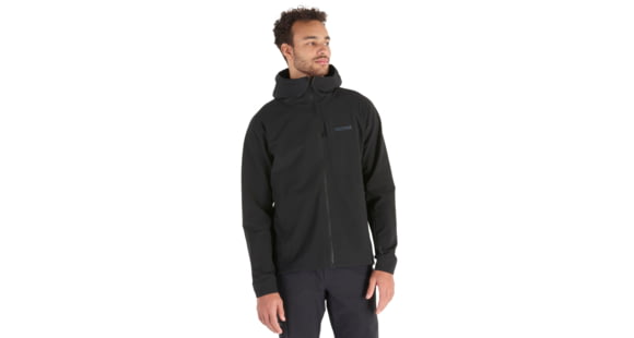 Marmot Pinnacle DriClime Hoody - Men's, Black, Small, M15385-001-S