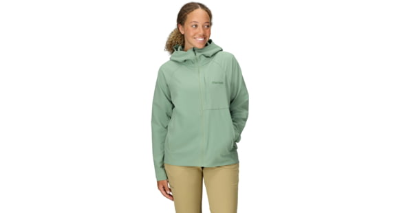 Marmot Pinnacle DriClme Hoody - Women's, Agate Green, L, M15395-24373L