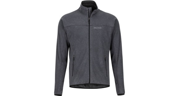 Marmot Pisgah Fleece Jacket - Men's, Black, Large, 81810-001-L