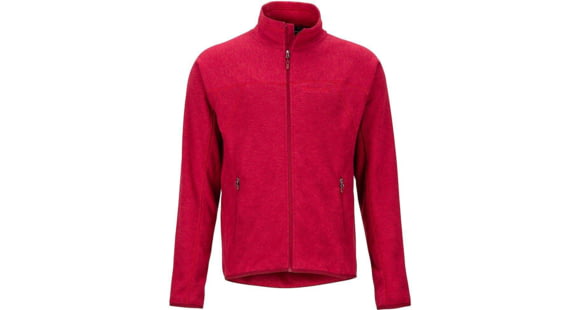 Marmot Pisgah Fleece Jacket - Men's, Brick, Small, 81810-066-S