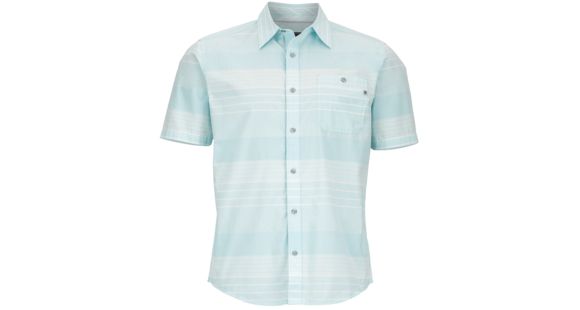 Marmot Pismo Short Sleeve Shirt - Men's-Air Blue-Large, 260402