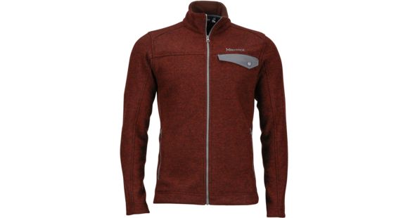 Marmot Poacher Pile Jacket - Men's-Dark Rust Heather-X-Large