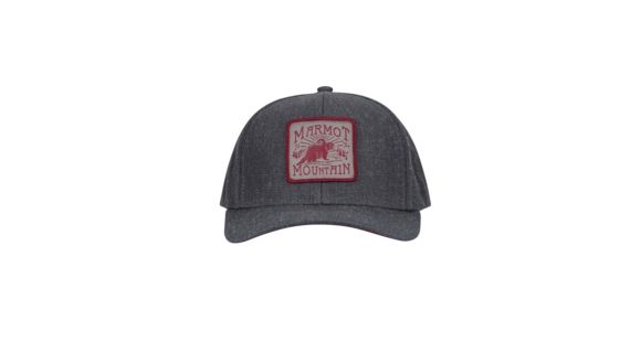 Marmot Poincenot Hat - Men's, Dark Charcoal Heather, One Size, 11970-1873-ONE