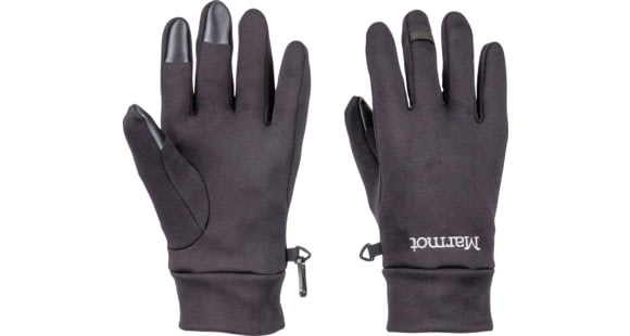 Marmot Power Stretch Connect Glove - Men's, Black, XXL, M15917-001XXL