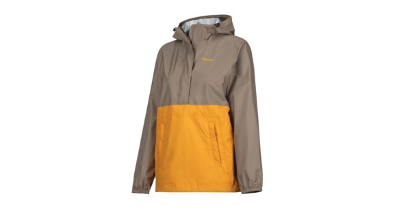 Marmot PreCip Anorak - Women's, Cappuccino/Golden Eye, Extra Small, 49580-7760-XS