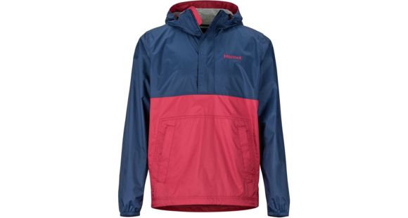 Marmot PreCip Eco Anorak - Men's, Arctic Navy/Sienna Red, 2XL, 41520-3591-XXL