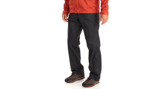 Marmot PreCip Eco Full Zip Pants - Men's, Long, Black, XL, M15882-001XL
