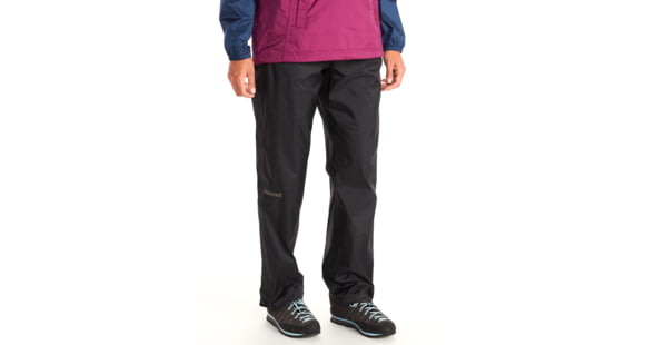 Marmot PreCip Eco Full Zip Pant - Women's, Black, XL, M15867-001XL