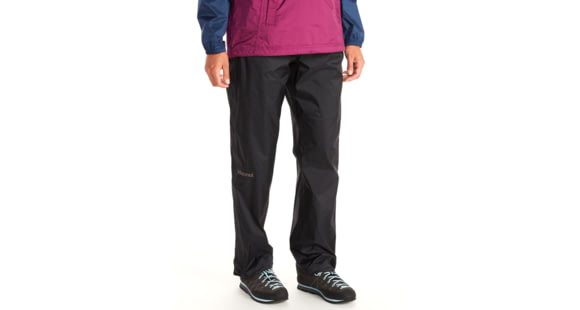 Marmot PreCip Eco Full Zip Pant - Women's, Short, Black, XL, M15875-001XL