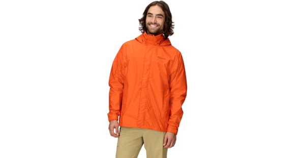Marmot PreCip Eco Jacket - Men's, Red Sun, M, M15881-5972M
