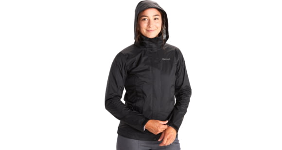 Marmot PreCip Eco Jacket - Women's, Black, XL, M15866-001XL