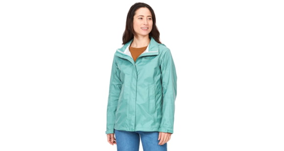 Marmot PreCip Eco Jackets - Womens, Blue Agave, Large, 46700-3637-L