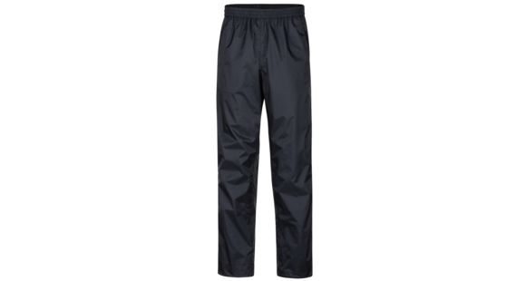 Marmot PreCip Eco Pants - Men's, Black, Large, Long, 41550L-001-L