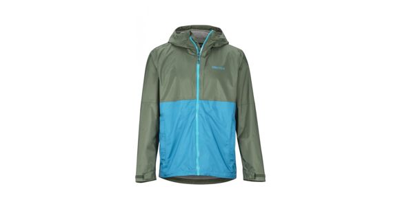 Marmot PreCip Eco Plus Jacket - Men's, Crocodile/Turkish Tile, Medium, 31630-4835 - M