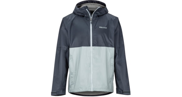 Marmot PreCip Eco Plus Jacket - Men's, Dark Steel/Grey Storm, Medium, 31630-1776 - M