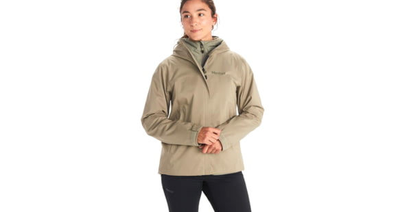 Marmot PreCip Eco Pro Jacket - Women's, Extra Large, Vetiver, M12389-21543-XL