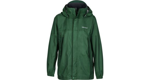 Marmot Precip Jacket - Boy's-Dark Green-X-Large