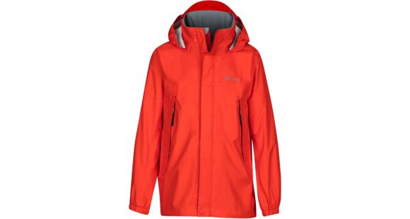 Marmot Precip Jacket - Boy's-Hot Orange-Medium