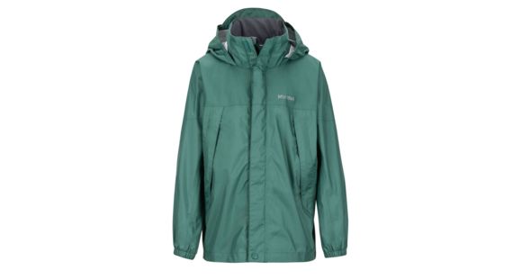 Marmot PreCip Jacket - Boy's, Mallard Green, S, 50900-4759-S