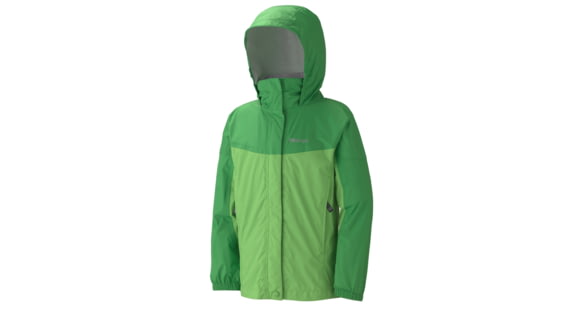 Marmot Precip Jacket - Girl's-Large-Bluebird/Vivid Blue