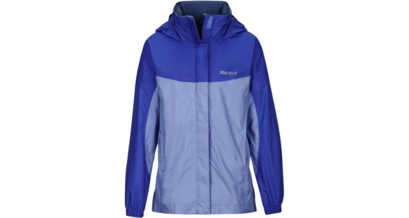 Marmot Precip Jacket - Girl's-Periwinkle/Spectrum Blue-Medium