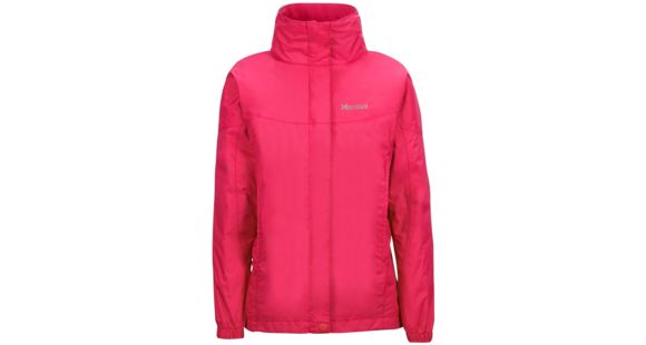 Marmot Precip Jacket - Girl's-Pink Rock-Large