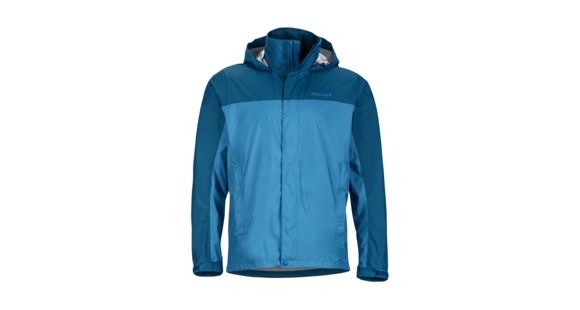 Marmot Precip Jacket - Men's-Slate Blue/Moroccan Blue-X-Large