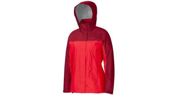Marmot Precip Jacket - Women's-Summer Pink/Dark Raspberry-Large, 785562511019