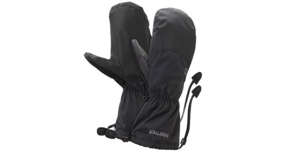 Marmot PreCip Shell Mitt - Men's, Black, Extra Small, 17160-001-XS