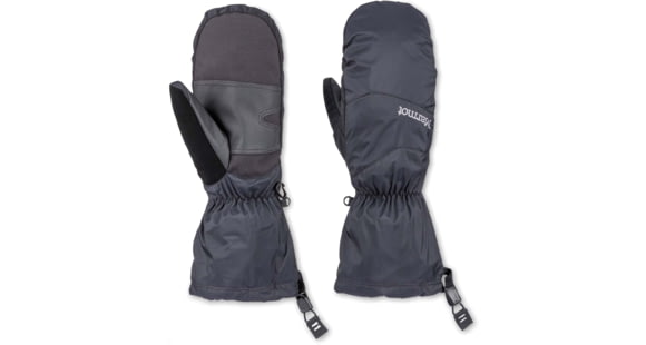 Marmot PreCip Shell Mitten, Black, Medium, 11620-001-Black-M