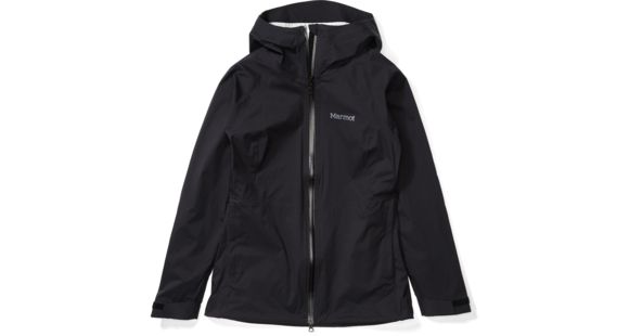 Marmot PreCip Stretch Jacket - Women's, Black, Small, 46130-001-S