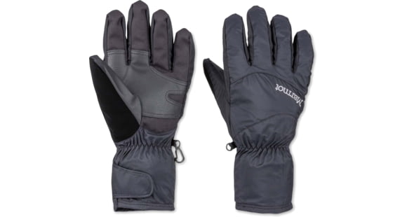 Marmot PreCip Undercuff Glove - Men's, Black, Small, 11610-001-Black-S