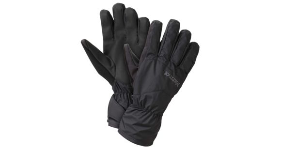 Marmot Precip Undercuff Gloves - Men's, Black, M, 15920-001-M