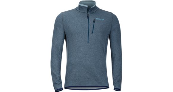 Marmot Preon 1/2 Zip - Men's-Denim-Large