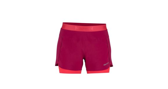 Marmot Pulse Short - Women's, Sangria, Small, 57530-6119-S