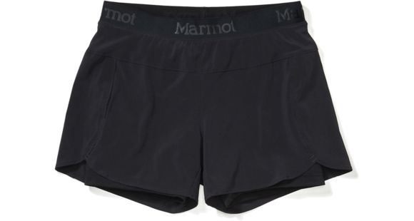 Marmot Pulse Shorts - Women's, Black, Extra Small, 46430-001-XS