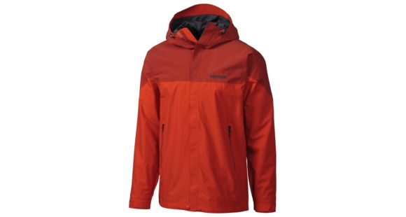 Marmot Quarry Jacket - Men's-Orange Haze/Dark Rust-Large, 30780-ORANGE HAZE/DARK RUST-L
