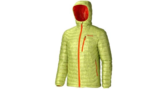 Marmot Quasar Hoody - Men's, Green Lime, Medium, 72890-4680-M