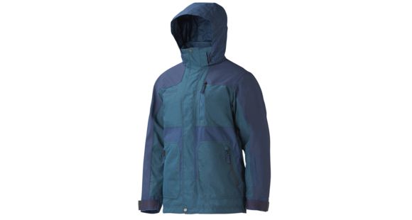 Marmot Rail Jacket - Men's-Sierra Blue/Vintage Navy-Small, 71200-SIERRA BLUE/VINTAGE NAVY-S