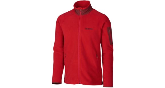 Marmot Reactor Full Zip Jacket - Men's-Dark Crimson-Large