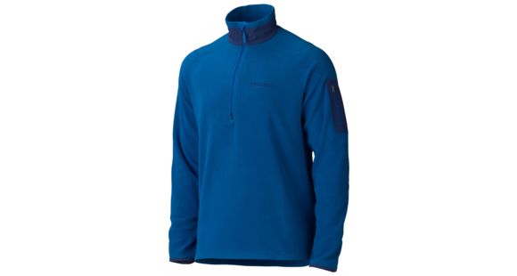 Marmot Reactor Half Zip LS - Men's-Medium-Blue Sapphire