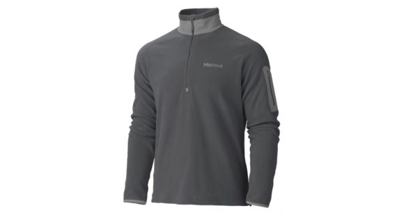 Marmot Reactor Half Zip LS - Men's-Large-Dark Granite
